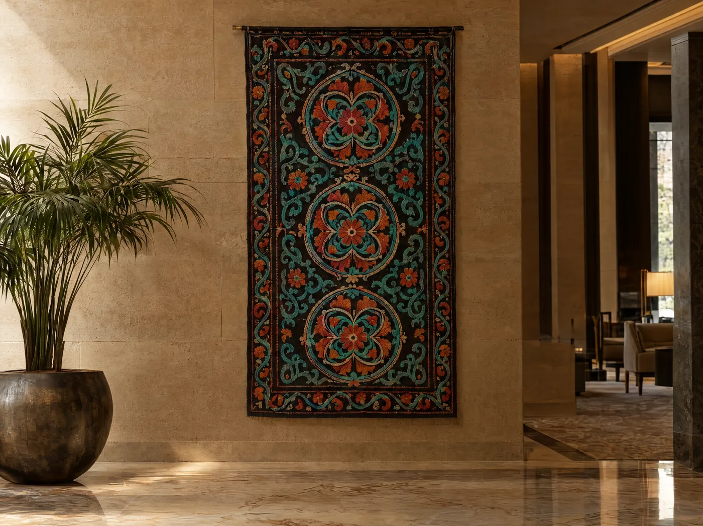 In a Dubai interior